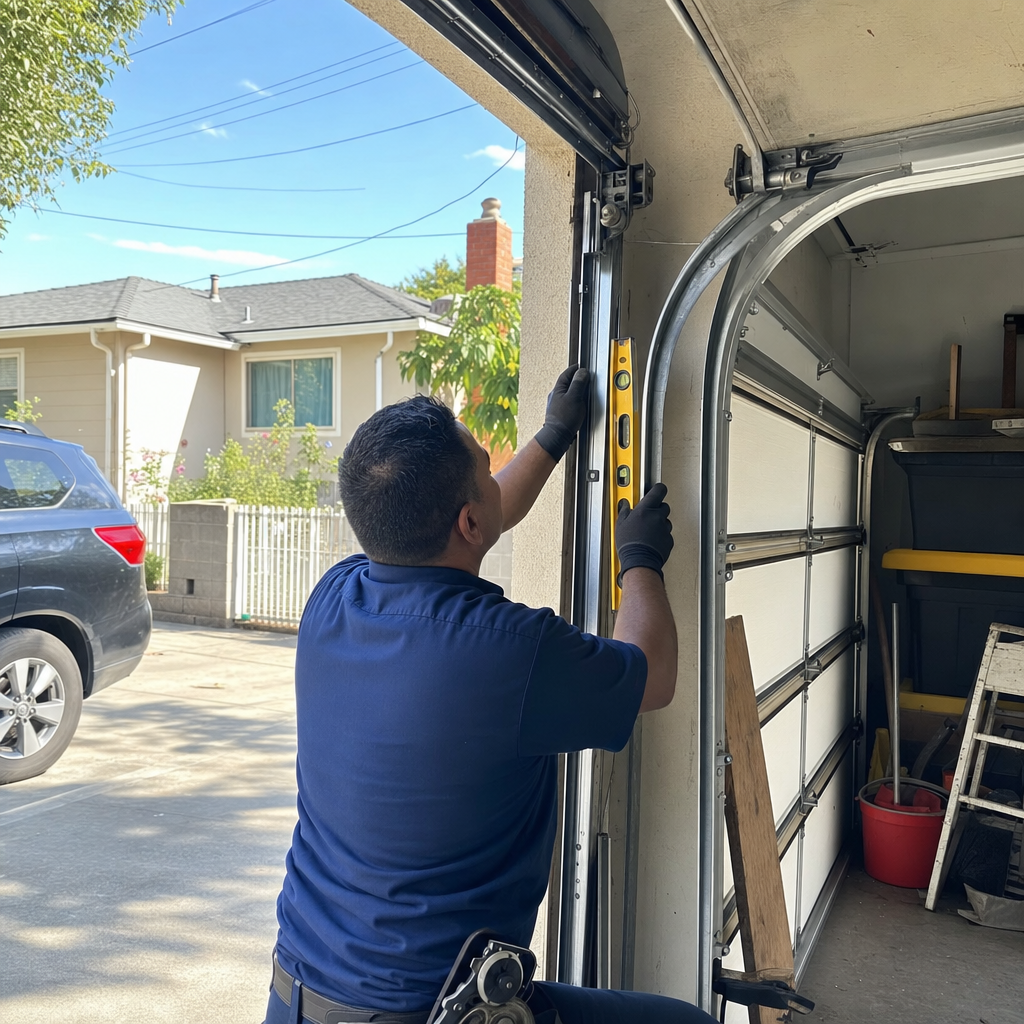 Double Car Door Installation